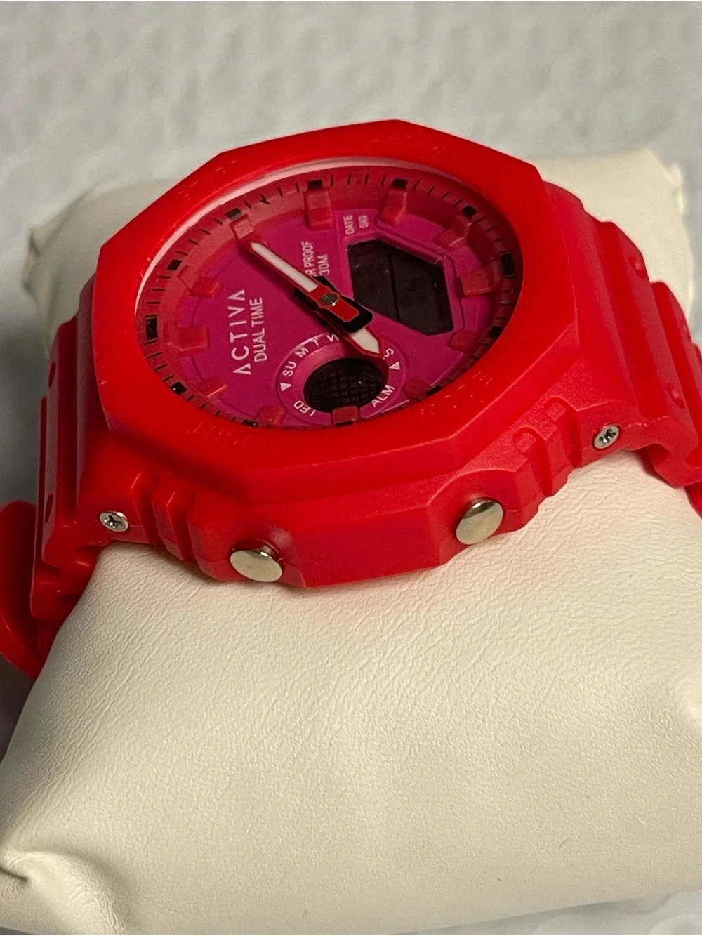 Activa Recon X Invicta Analog Digital Unisex Watch - 45.5mm, Red